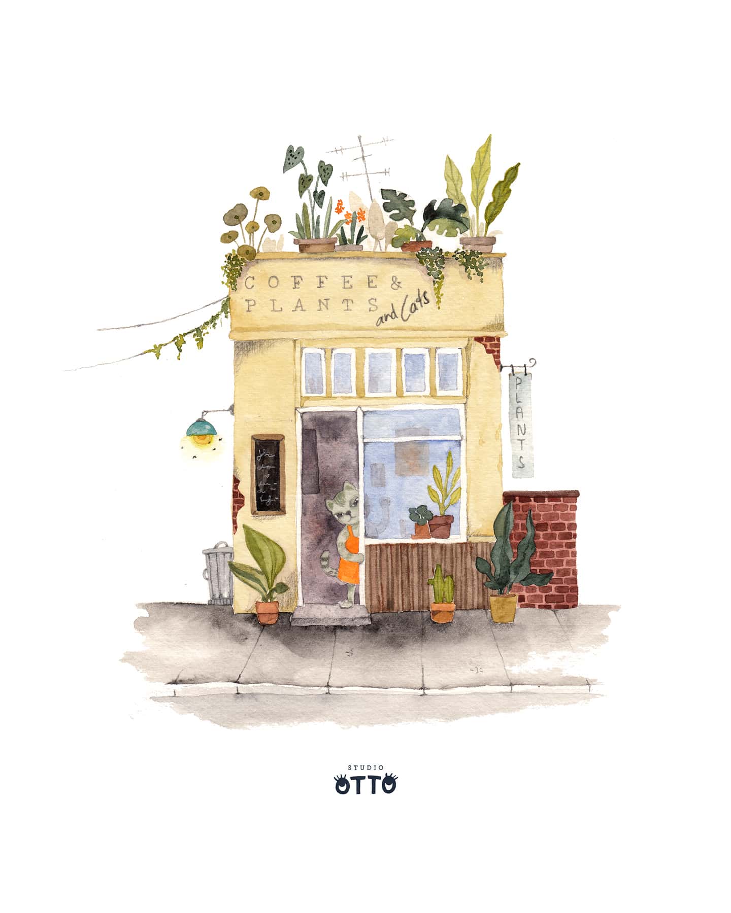 Endlich fertig! Tagelang hat das halb fertige Bild hier rumgelegen, nachdem ich es in einem Online-Workshop von @_frau_von_bommel_art_ angefangen hatte. Und nun mag ich es sehr! Vielen Dank, liebe Madeleine!
Hier hat sich auch mal wieder mein Lieblingspapier von @hahnemuehle_global (das „Britannia“) bewährt, das sich super für die kleinen zeichnerischen Details eignet.
.
.
.
 #Aquarellkunst #illustration #drawing #catsofinstagram #watercolorillustration