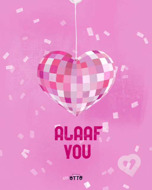 Hier im Rheinland trifft heute Valentinstag auf Karneval. Dafür hab ich mein „Alaaf you“ vom letzten Jahr neu aufgelegt: in der Disco-Edition. Diesmal ohne Hennifer, denn die ruht sich noch aus von Weiberfastnacht (➡ wer sie nochmal sehen möchte). Aber vielleicht ist sie auch schon wieder frisch und ich treff sie nachher auf dem Konfettiball. 🎉🥳 Ob nun romantisch, karnevalistisch oder gemütlich: Ein schönes Wochenende euch allen!
.
Here in the Rhineland, Valentine's Day meets Carnival today. So I've reissued my "Alaaf you" from last year: in a disco edition. This time without Hennifer, because she's still resting from Weiberfastnacht (➡ if you want to see her again). But maybe she's already refreshed and I'll meet her later at the Konfettiball. 🎉🥳 Whether romantic, carnivalesque or cosy: have a wonderful weekend, everyone!
#alaaf #alaafyou❤️ #alaafyoukölle #alaafyou #bonnalaaf #discofever #studiootto #afterjobpartybonn #konfettiball #valentinstag