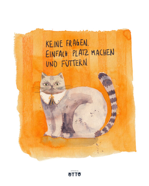 Seit 7 Jahren ist Kiki nun bei uns, und wir sind froh darüber, dass sie uns erträgt.
😽
#catlife #catlady #katzenfreund #lifeofacat #animalillustration #illustratetanimals