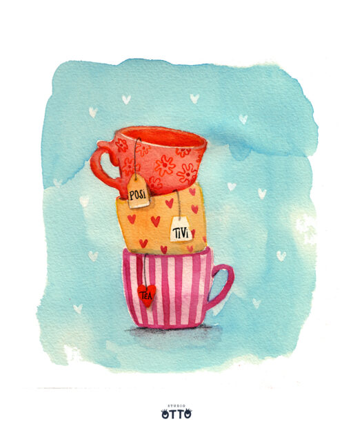 Bei meinem Istanbul-Ausflug ist mir aufgefallen, dass wir dort sehr oft einen Çay, also ein kleines Glas schwarzen Tee, serviert bekamen. Zum Beispiel im Restaurant nach dem Essen oder um die Wartezeit beim Friseur zu verkürzen (ja.... mein Mann liebt es, im Ausland zum Frisuer zu gehen, insbesondere wenn er die Landessprache nicht beherrscht) oder auch nach erfolgreichem Shoppen direkt im Laden. Das fand ich sehr schön, weil es nicht nur türkische Gastfreundschaft zeigt, sondern auch das Tempo rausnimmt. Und das macht fröhlich. Also: mehr abwarten und Tee trinken! 
.
During my trip to Istanbul, I noticed that we were very often served a çay – a small glass of black tea. For example, in a restaurant after a meal, or to pass the time whilst waiting at the hairdresser’s (yes… my husband loves going to the hairdresser’s abroad, especially when he doesn’t speak the local language), or even straight in the shop after a successful shopping trip. I really liked that, because it not only shows Turkish hospitality, but also slows things down a bit. And that makes you feel happy. So: let’s take it easy and have a cup of tea! 
.
.
.
#ForThoseWhoLoveToPaint #cay #teacup #tealover #positivitea #PositiviTEA #positivitea☕ #watercolorillustration @jacksons_art